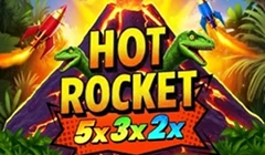 Spielautomat "Hot Rocket 5x3x2x" Hot Rocket 5x3x2x